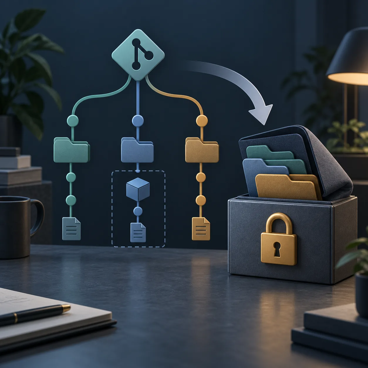 submodule を含む worktree は、後始末の remove に --force が要る